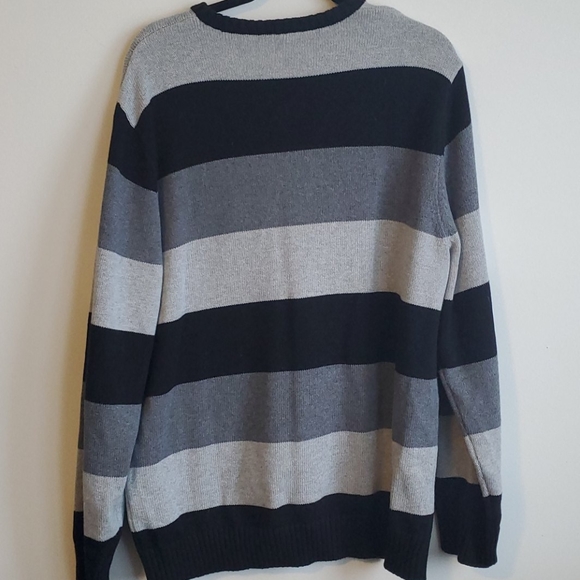 Denver Hayes Sweaters | Denver Hayes Knit Sweater Greyblack Size Xl | Poshmark